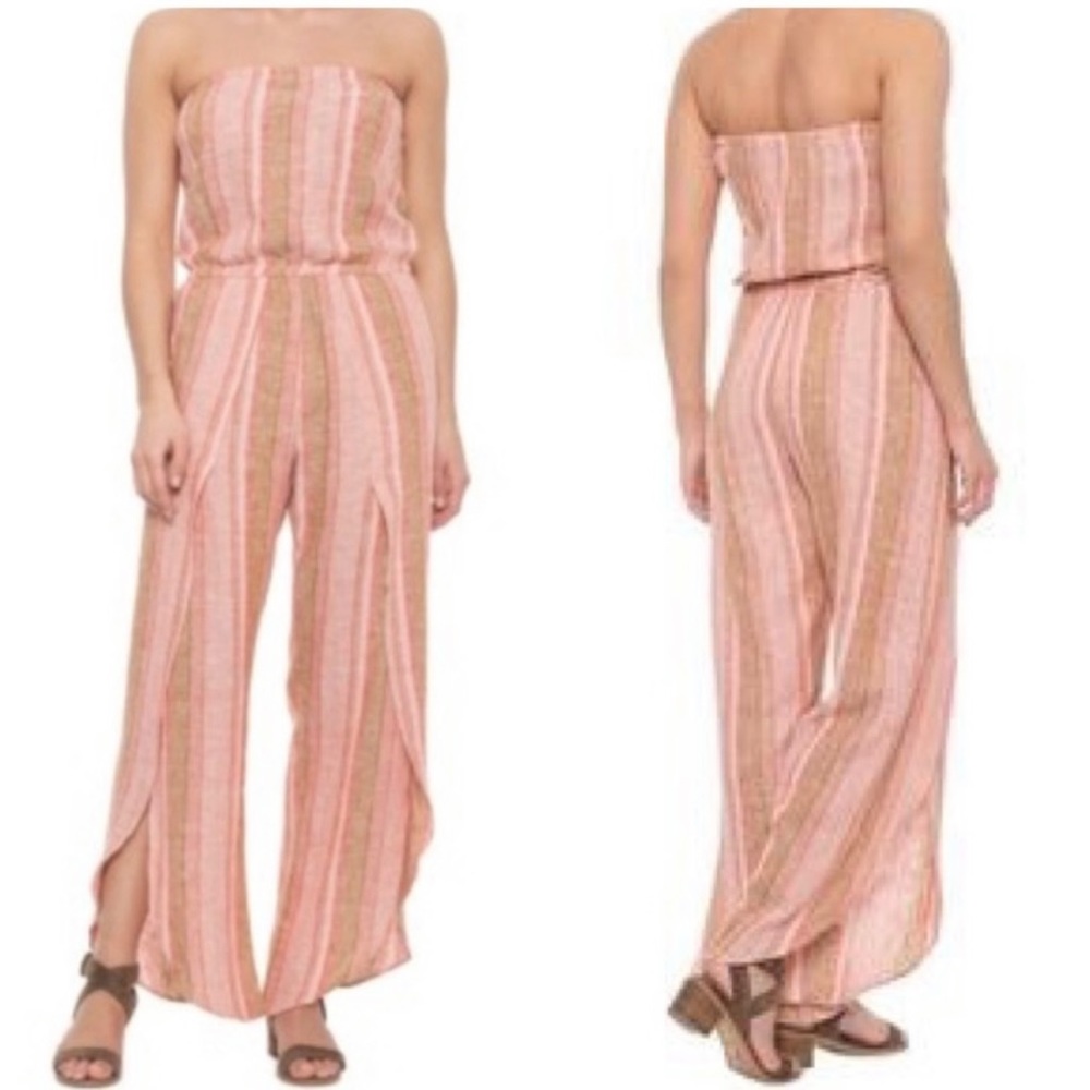 Anthropologie Strapless jumper by DREW